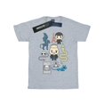 thumbnail image 1 of Fantastic Beasts Womens Chibi Grindelwald Cotton Boyfriend T-Shirt, 1 of 1
