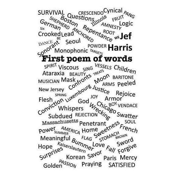 First Poem of Words (Paperback)