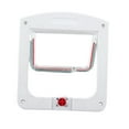 thumbnail image 2 of Puerta para gatos de interior, con 4 posiciones de cierre, resistente a intemperie, para gatos o perros, fácil de instalar, ideal para mascotas., 2 of 8