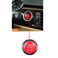 thumbnail image 4 of Botón de arranque y parada del motor Reemplazo de la cubierta + Anillo para BMW 320i&nbsp;(Rojo Tricolor) Sywqhk Accesorios para autos y motos, 4 of 6