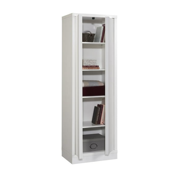 Sauder Merton Hall Storage Cabinet, White finish