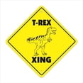thumbnail image 1 of SignMission T-Rex X- 12 x 12 Po Zone de Passage T-Rex Signe Xing, 1 of 1