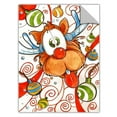 thumbnail image 2 of Luis Peres "Rudolph Red Nose Deer" Removable Wall Art Graphic, 2 of 2