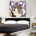 thumbnail image 2 of ARTCANVAS Ragamuffin Cat Breed Violet Canvas Art Print - Size: 36" x 36" (1.50" Deep), 2 of 9