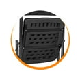 thumbnail image 3 of UBesGoo 6 Pack Folding Plastic Chair, Indoor Outdoor Stackable Seat,Black, 3 of 8