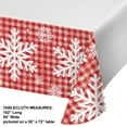 thumbnail image 2 of Let it Snow Paper Tablecloth, 3 ct, 2 of 2