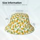 thumbnail image 3 of Balery Pineapple Sombreros para el sol para hombre y mujer, sombrero de pescador con UPF 50+, 3 of 6
