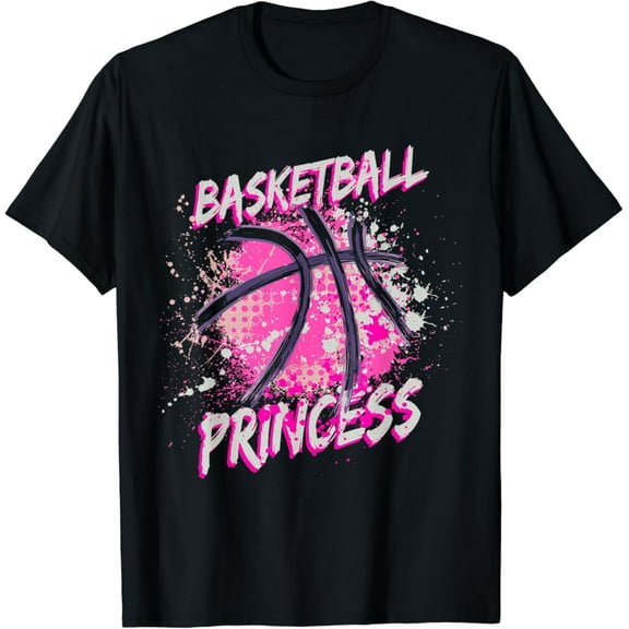Sam Soft Girls Basketball Princess T-Shirt Full Size S-5Xl