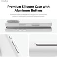 thumbnail image 3 of Magnetic Silicone Case Compatible with iPhone 16 Pro Max Case 6.9 Inch Compatible with All MagSafe Accessories - Built-in Magnets, Soft Grip Silicone, Shockproof [Stone], 3 of 5