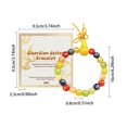 thumbnail image 3 of Opehuo Bracelet Perlé Bracelet en Cristal, Bracelet Perles Rouges Gourde Blanche, Bracelet Pixi Invitation à la Fortune, Bracelet de Prière, Bracelet Améthyste, Cadeau pour Petit Ami Ami Ami Famille(B), 3 of 9