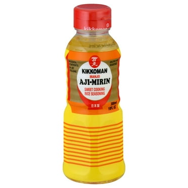 Pack of 2 Kikkoman Manjo Aji-Mirin Sweet Cooking Rice Wine, 10 oz (Package May Vary)