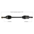 thumbnail image 4 of TrakMotive MZ-8200 CV Axle Shaft, 4 of 4