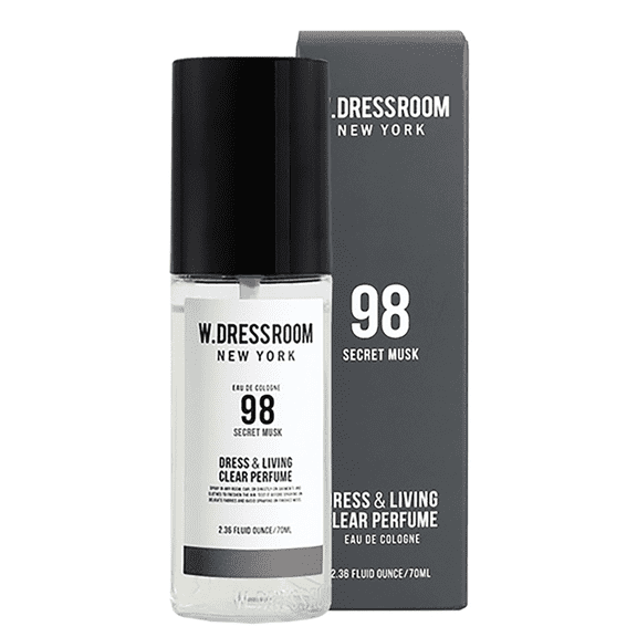 W.Dressroom No.98 Secret Musk Dress & Living Clear Perfume (2.36 oz)
