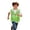 Light Green, variant on Zhanqunnn Kids Mesh Vest Youth Service Outdoor Activity Reflective Sleeveless, Size 7-8 Years