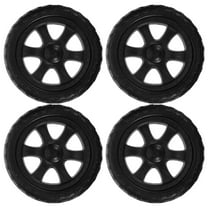 Hemoton 4pcs Shopping Cart Wheels Replacement Grocery Cart Wheels for Supermarket