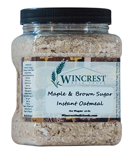 Maple & Brown Sugar Instant Oatmeal - 1 Lb Tub