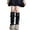 Black, variant on AWZXDE Girls Socks with Bow Embroidery Japanese Style Solid Color Classic Knit Leg Warmers for Winter - Cozy and Fashionable Coffee