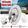thumbnail image 2 of RV Water Filling Port Cover Drain Water Tank Cover for RV Camping Trailer, 2 of 5