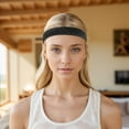 thumbnail image 6 of Unique Bargains 1 Pc Non Slip Headband Dance Shining Headband for Sport Black, 6 of 6