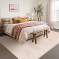 thumbnail image 3 of KUETH 6'x9' Area Rugs for Living Room, Non Slip Machine Washable Vintage Indoor Rug, Low Pile Chenille Print Rug for Bedroom Dining Room Home Office, 3 of 9