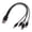 One for four, variant on Drrntien Multi Charging Cable Multi USB Charger Cable 1/2/3/4 in 1 Multiple Charging Cord