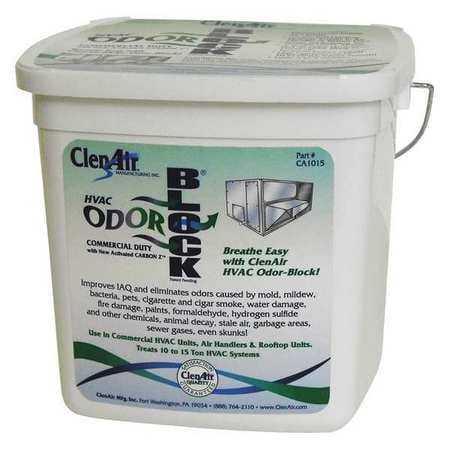 4 Pack 61021 Nu-Calgon ClenAir Orange Air Clenair 1 Lb Tub Odor Neutralizer