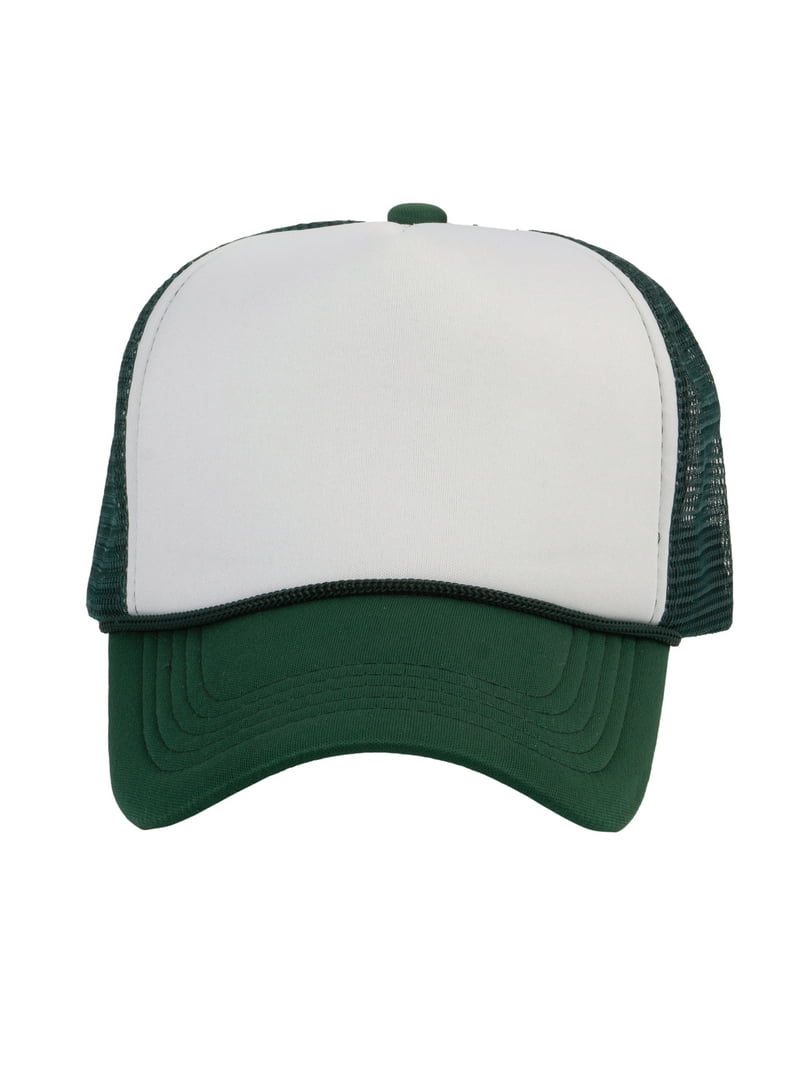 Premium Unisex Adjustable Top Headwear 12 Pack Trucker Mesh Snap