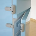 thumbnail image 1 of Cerradura para nevera SAFELON, 2 unidades, de seguridad para bebés, gris, 1 of 7