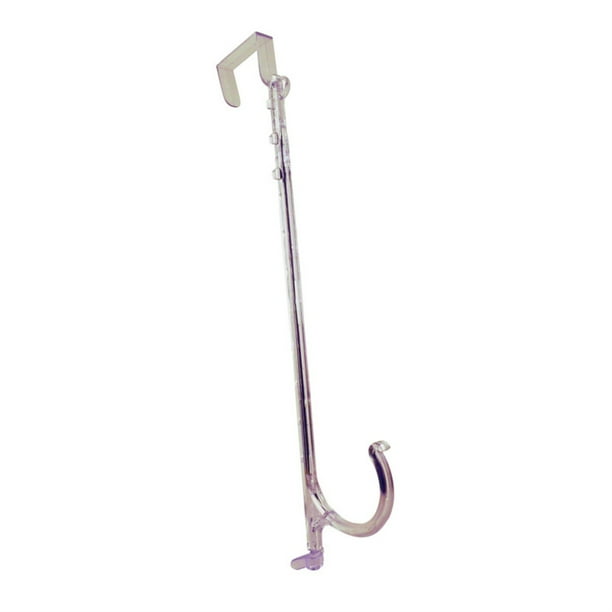 Adams 9220991740 Clear Adjustable Wreath Hanger 14 In. L