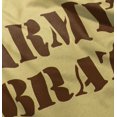 thumbnail image 5 of Army Brat Funny Military USA Child Toddler Boy Girl T Shirt Infant Toddler Brisco Brands 6M, 5 of 6
