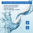 thumbnail image 4 of 40 Pieces Humidifier Filter Cotton Refill Travel Mini Humidifier Filters Sticks Car Filters Replacement Parts for Portable Personal USB Powered Smart H20 in Office Bedroom(4 Inch), 4 of 5
