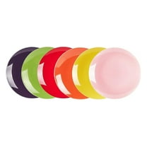 Stoneware Coupe Shape Dinner Plate 10.5 inch- Set of 6, Very Rose