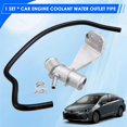 thumbnail image 5 of Car Engine Coolant Water Outlet Pipe Radiator Coolant Pipe 16577-22030 for 1.8L 2009-2017, 5 of 5