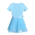 thumbnail image 2 of CHICTRY Kids Girls Ballet Dance Gymnastics Leotard with Chiffon Skirt Dance Outfit, 2 of 7