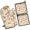 Cartoon Corgi, variant on Cartoon Corgi Kitchen Oven Mitt and Pot Holder Sets 4 Pcs for Baking, Cooking and Grilling, Heat Resistant Up To 392 °F