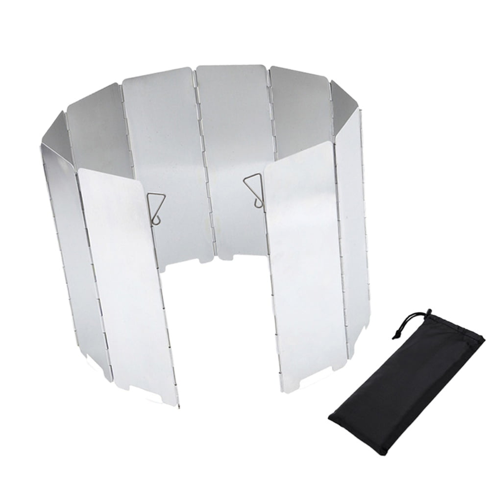 FRCOLOR Grill Stove Windshield Gas Stoves Wind Screen 82.00X24.00X0.40CM