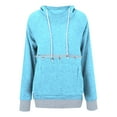 thumbnail image 1 of WEAIXIMIUNG Robe Chandail en Molleton Grande Taille pour Femmes Automne et Hiver Pull à Capuche Ample pour Animaux de Compagnie Chat Chien Grande Poche Pull-Over Chandail en Molleton, 1 of 3