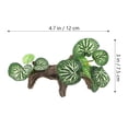 thumbnail image 3 of ACDANC Reptile Tank Plant Reptile Fake Plant Ornament Lifelike Plant Ornament Aquarium Plant, 3 of 4