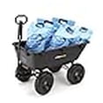 thumbnail image 5 of Gorilla Carts GOR866D Heavy-Duty Garden Poly Dump Cart with 2-In-1 Convertible Handle, 1,200-Pound Capacity, 40-Inch by 25-Inch Bed, Black Finish, 5 of 5