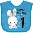 thumbnail image 3 of Inktastic Somebunny is One First Birthday Bunny Boys or Girls Baby Bib, 3 of 4