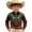 AA~Brown11, variant on Hiijoy Boys Long Sleeve Western Shirt Cowboy Style Top Casual Button Up Shirt, Sizes 4-5
