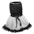 thumbnail image 1 of Vestido de princesa para perro, vestido de tutú de tul, falda de cachorro, vestido de novia de encaje con ropa de lazo para perros pequeños y medianos, fiestas de Navidad de Halloween (S), 1 of 5