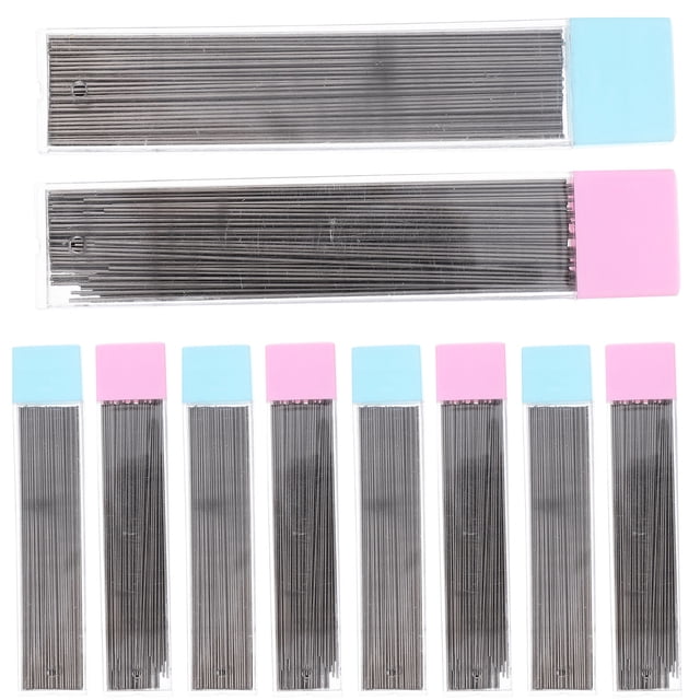 AURARMLET 10Set Mechanical Pencil Lead for Writing and Replacing Pencil Lead in Office
