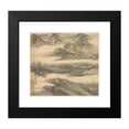 thumbnail image 2 of Song Xu 16x15 Black Modern Framed Museum Art Print Titled - Mt. Biyan (Green Cliff) (C. 1588), 2 of 5
