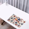 thumbnail image 6 of GFHFHITJ 4th Of July Star Placemat Heat Resistants Polyester Table Mat Patriotic Americans Flag Theme Kitchen Dining Decor Singles, 6 of 6