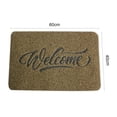 thumbnail image 5 of Walbest 1-Pack Door Mat Indoor Outdoor Anti-Scratch Doormat, Multiple-use Welcome Mat for Front Door Easy to Clean Floor Mat Durable Wear-Resistant Rug for Outside Entry, 5 of 7