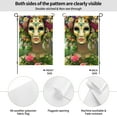 thumbnail image 2 of XMXY Woman Mask Flower Garden Flags Double Sided,Farmhouse Holiday Yard Outdoor Sign Decor Flag, 12.5"x18" inch, 2 of 7