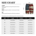 thumbnail image 3 of Balery American Flag1 Pantalones cortos de pijama de punto de algodón para hombre con cinturilla y bolsillos-4X-Large, 3 of 6