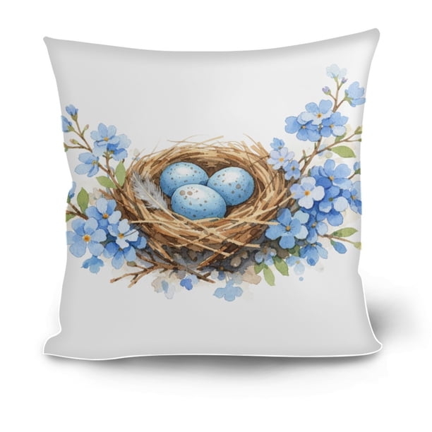 Funda de Almohada con Temática de Pascua, Ideal para Decorar Fiestas. Un Regalo para Niños. Regalos de Pascua para Mujeres, Hombres y Familias.