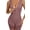 Purple, variant on Fajas Colombianas Built-in Bra Shapewear Bodysuit, Tummy Control